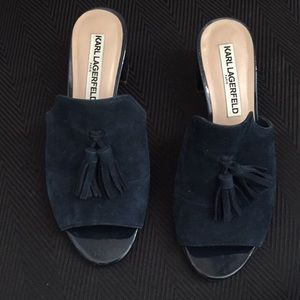 Karl Largerfeld slip on shoes